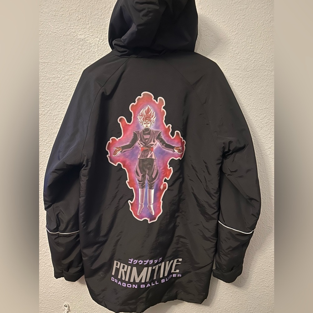 PRIMITIVE Goku Black Rose jacket